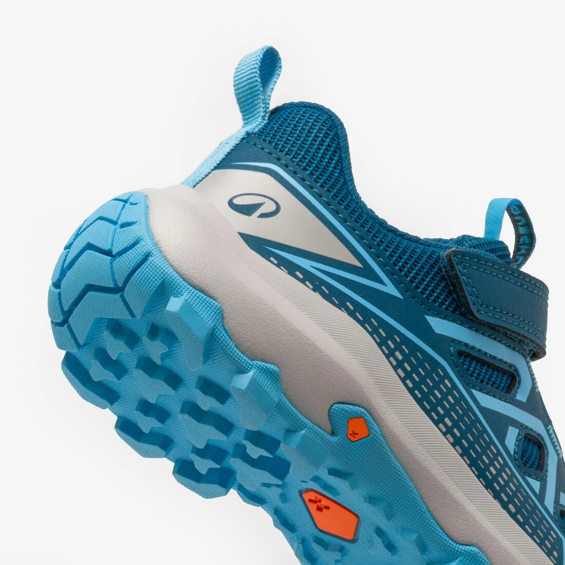 Tenis de senderismo de amarre rápido tallas 24 a 34 azules para niños Crossrock - Image 5