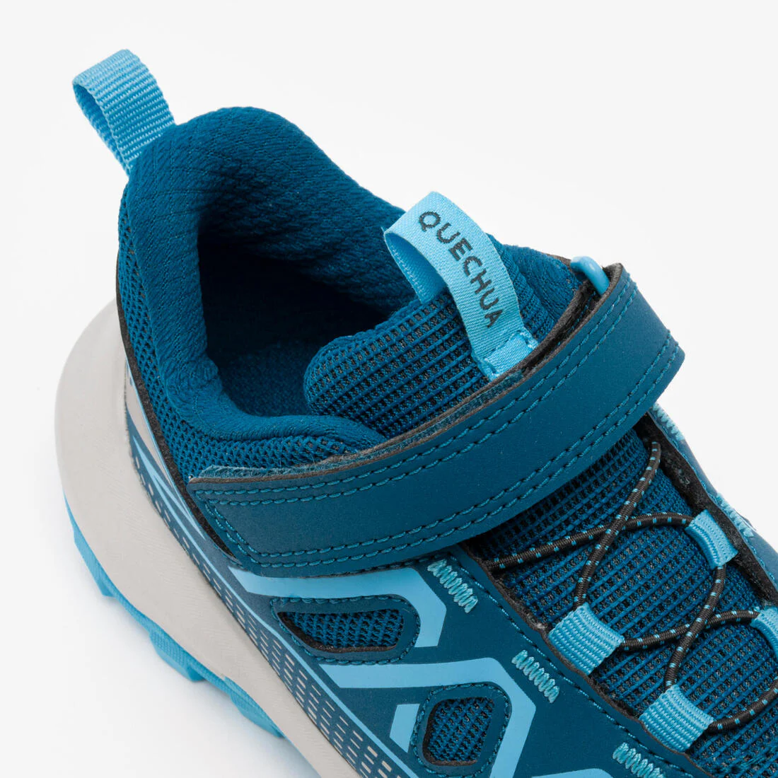 Tenis de senderismo de amarre rápido tallas 24 a 34 azules para niños Crossrock - Image 6