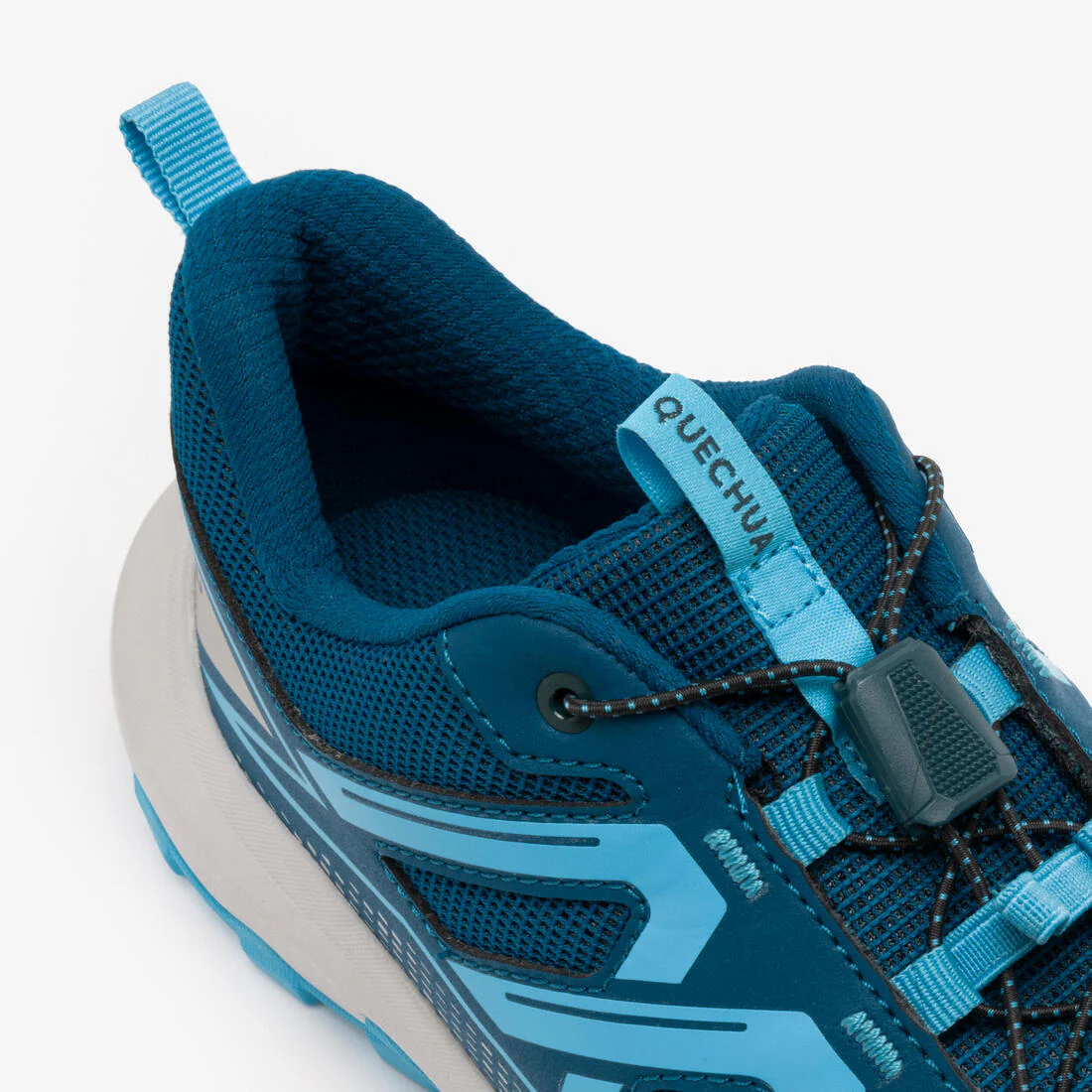 Tenis de senderismo de amarre rápido tallas 35 a 38 azules para niños Crossrock - Image 3