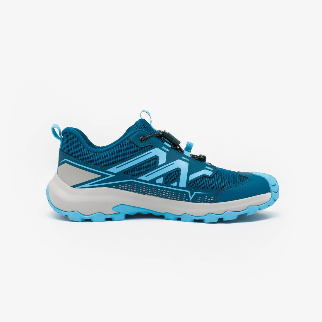 Tenis de senderismo de amarre rápido tallas 35 a 38 azules para niños Crossrock - Image 5