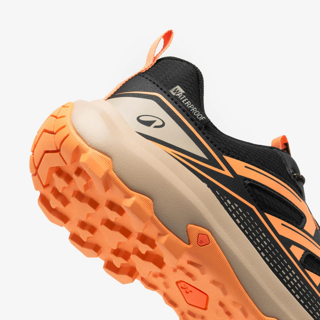 Tenis de senderismo de atado rápido tallas 35 a 38 naranjas para niños Crossrock - Image 7