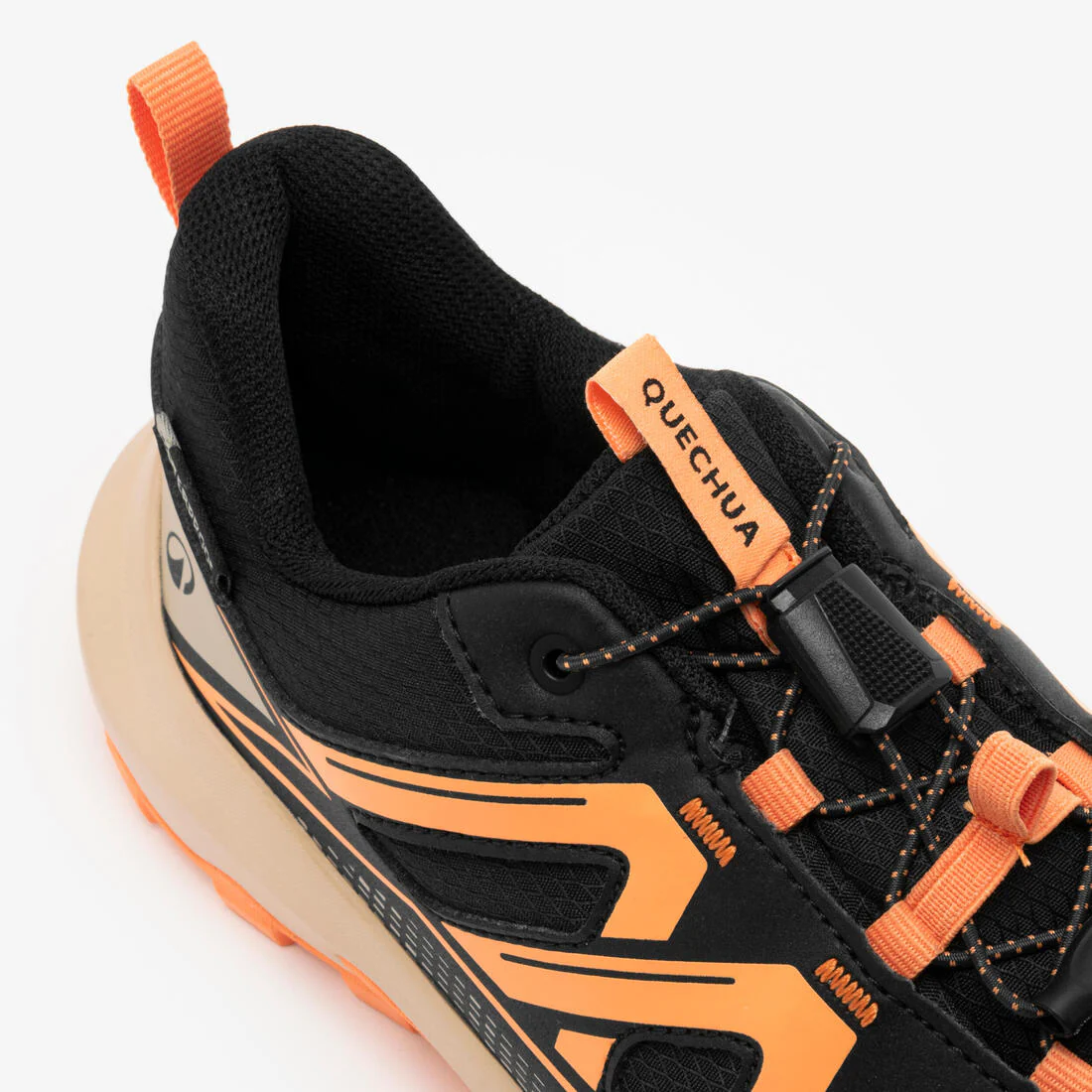 Tenis de senderismo de atado rápido tallas 35 a 38 naranjas para niños Crossrock - Image 8