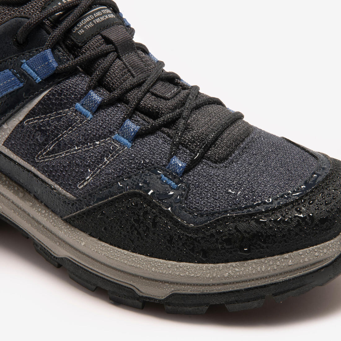 Tenis de senderismo de caña baja impermeables verdes para hombre MH100 - Image 12