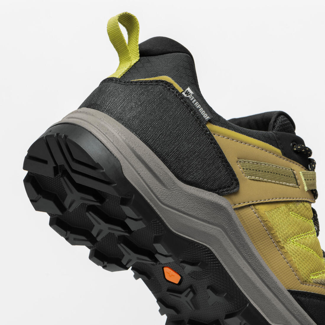 Tenis de senderismo de caña baja impermeables verdes para hombre MH100 - Image 14