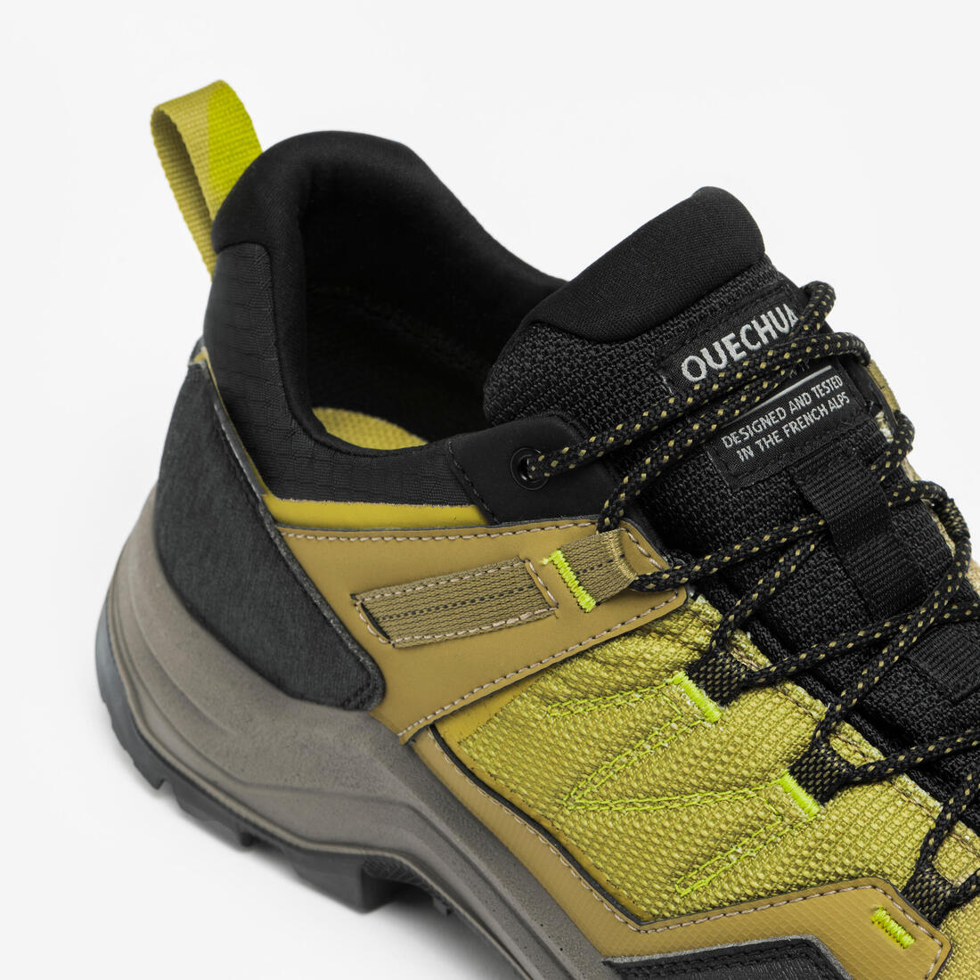 Tenis de senderismo de caña baja impermeables verdes para hombre MH100 - Image 15