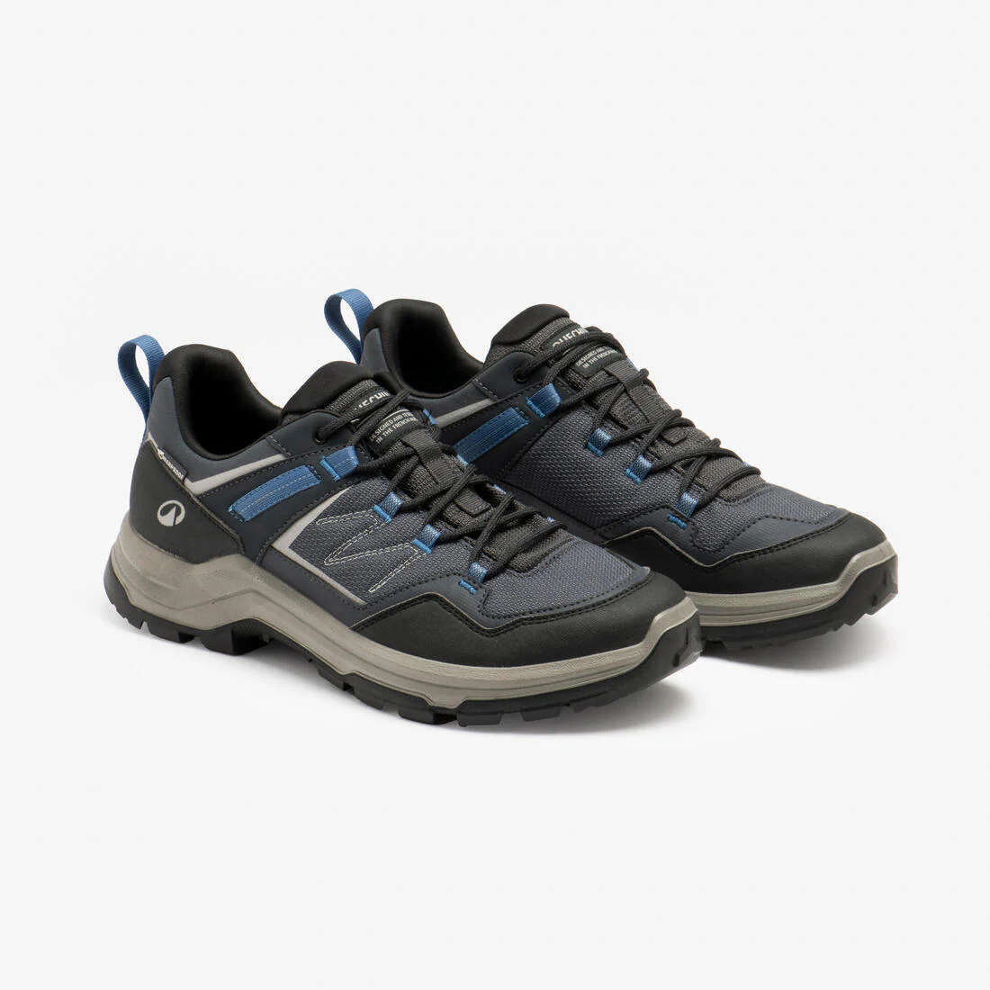 Tenis de senderismo de caña baja impermeables verdes para hombre MH100 - Image 4