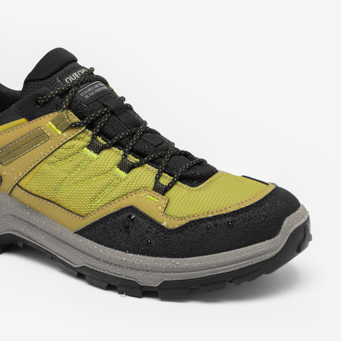 Tenis de senderismo de caña baja impermeables verdes para hombre MH100 - Image 5