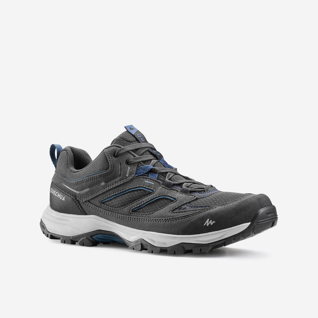 Tenis de senderismo de montaña grises para hombre MH100