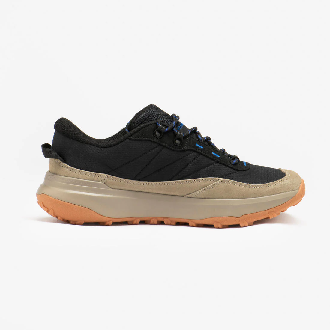 Tenis de senderismo impermeables de caña baja negros para hombre NH500 - Image 6