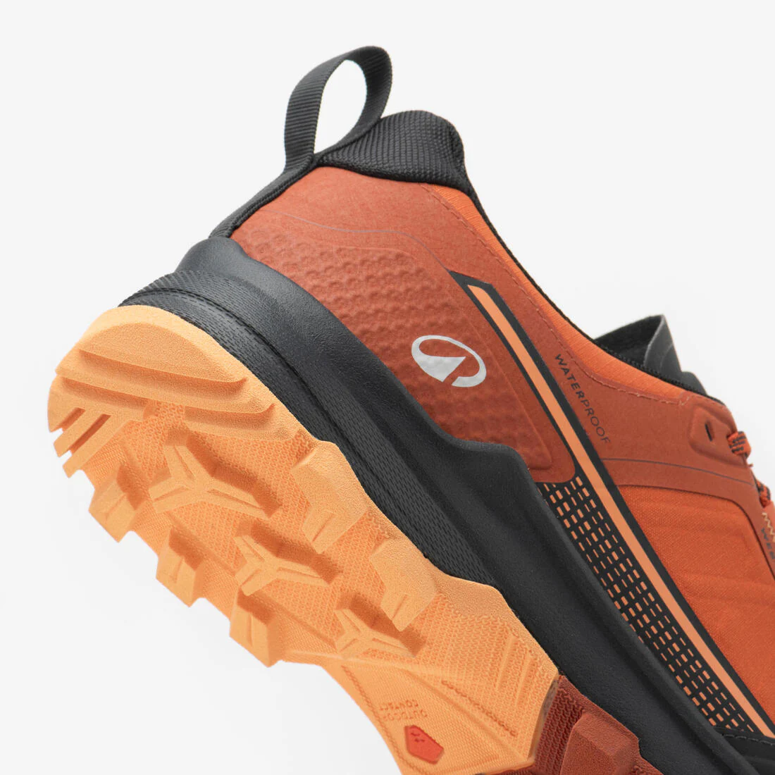 Tenis de senderismo impermeables naranjas para hombre MH500 Light - Image 14