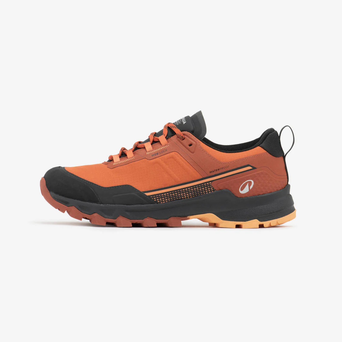 Tenis de senderismo impermeables naranjas para hombre MH500 Light - Image 2