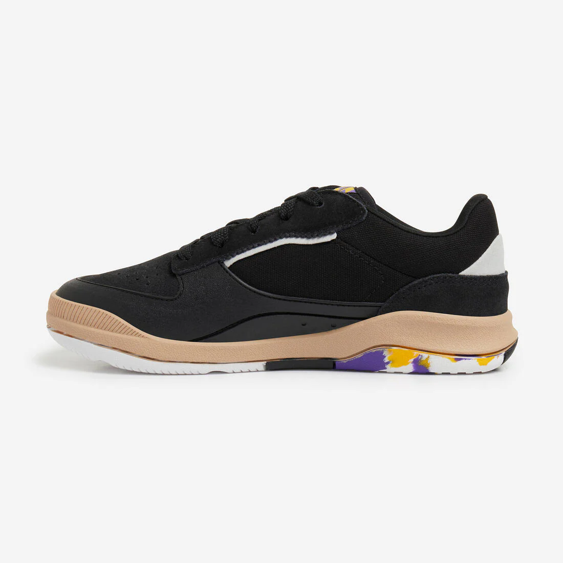 Tenis de skateboarding bajos negros con suela de goma para niños Crush 500 - Image 6