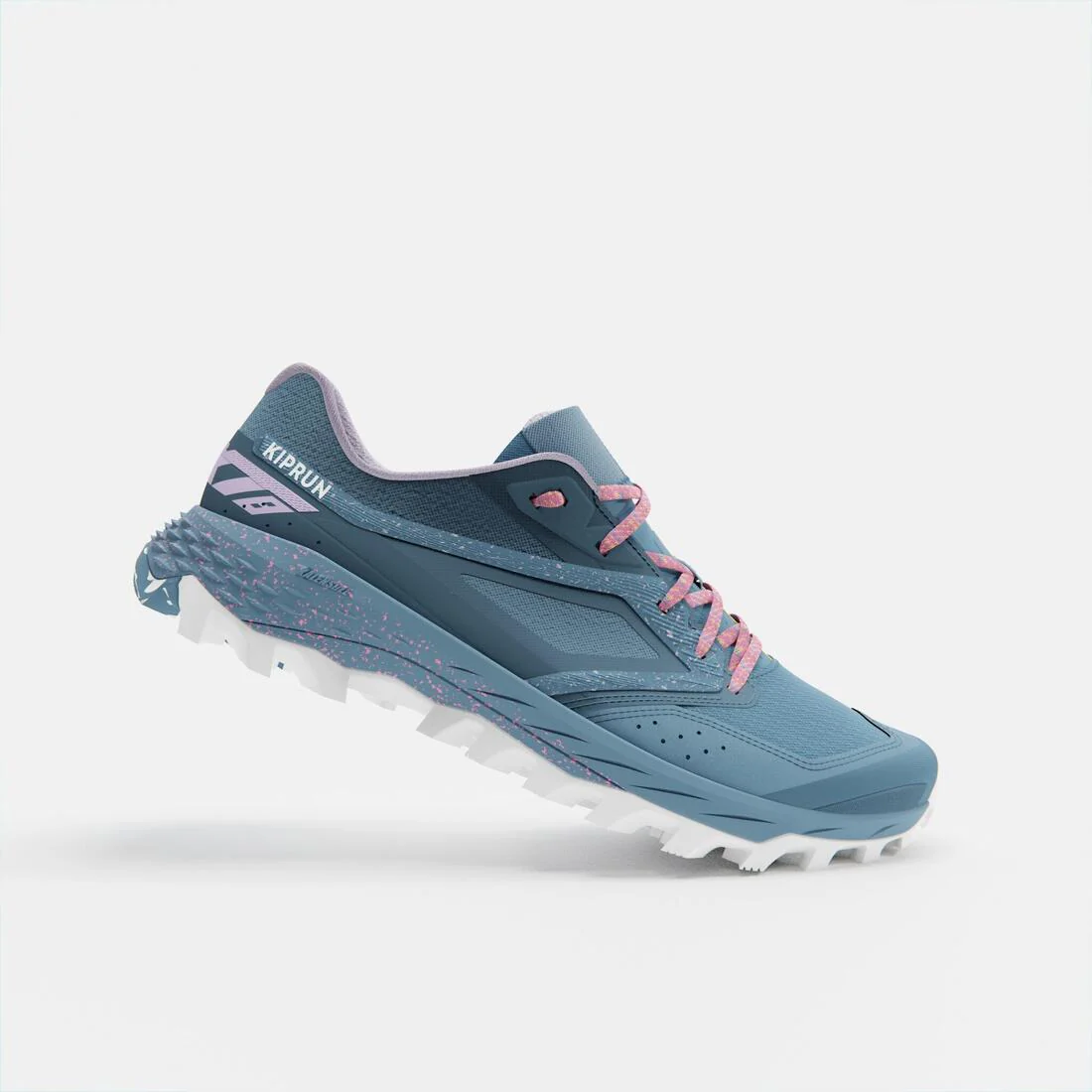 Tenis de trail running azul turquesa para mujer XT8