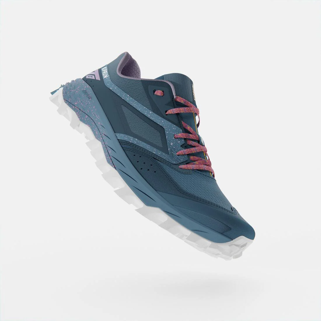 Tenis de trail running azul turquesa para mujer XT8 - Image 3