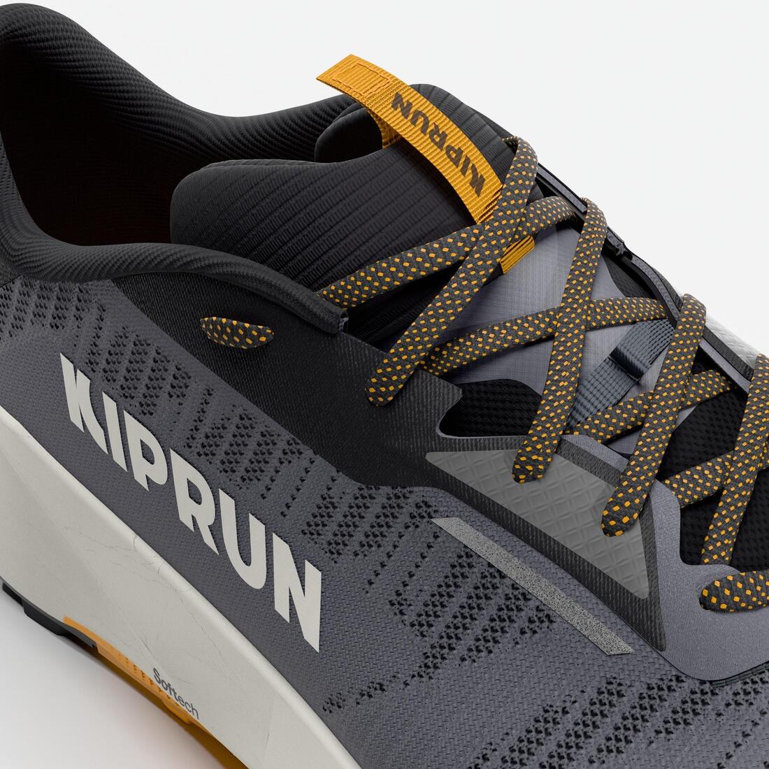 Tenis de trail running gris con naranja para hombre Kiprun Kipsummit - Image 7