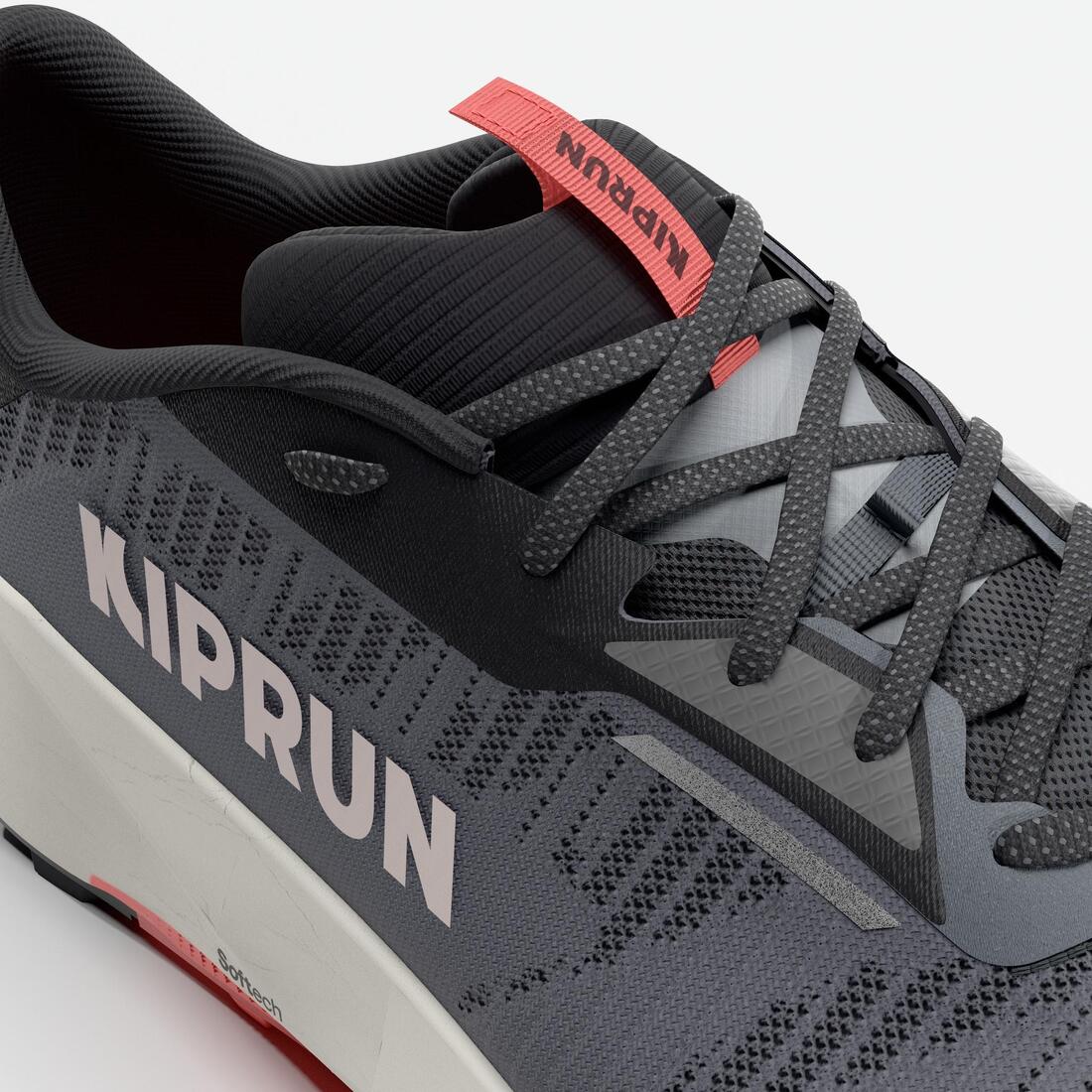 Tenis de trail running gris con negro para mujer Kiprun Kipsummit - Image 7