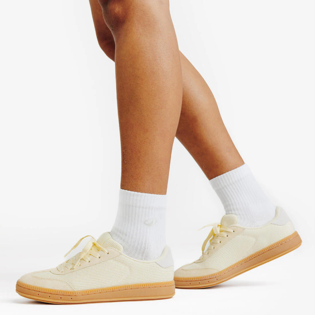 Tenis deportivos con malla amarillos para mujer Player T - Image 9