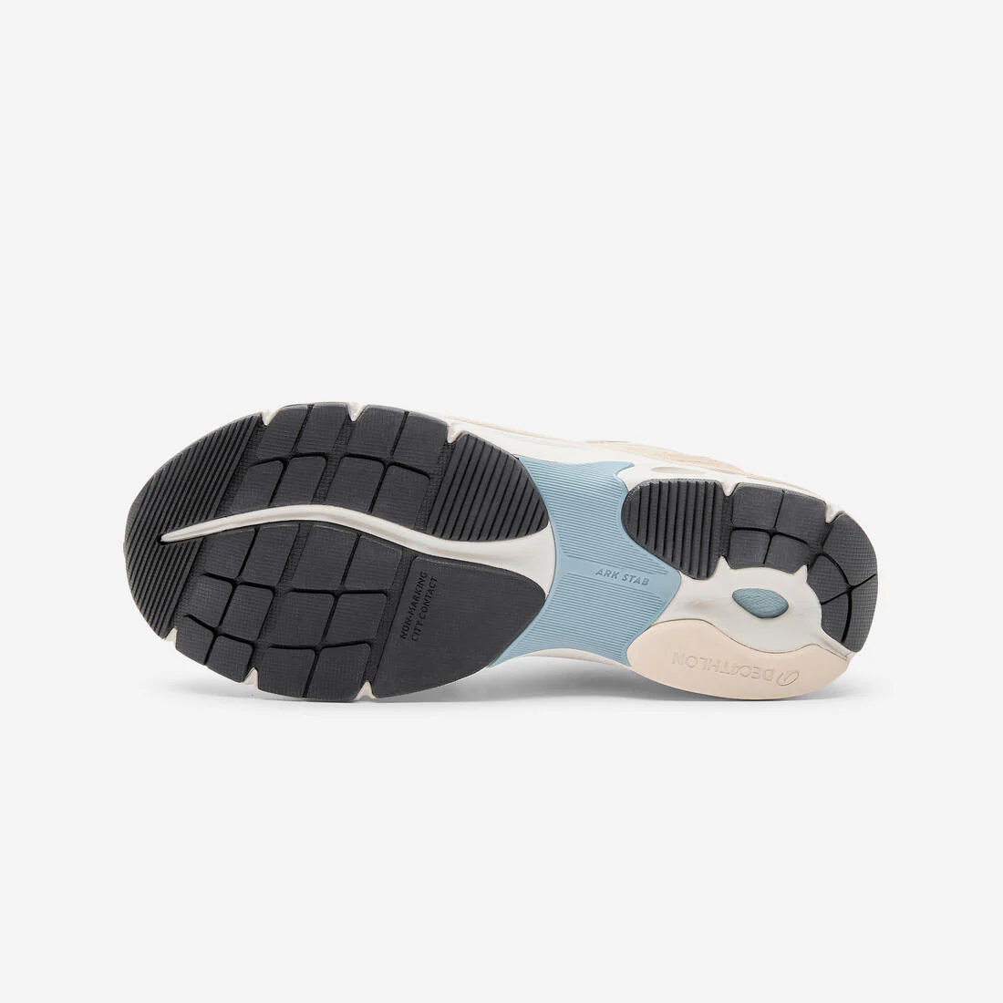 Tenis deportivos de gamuza beige para mujer RR2K - Image 5