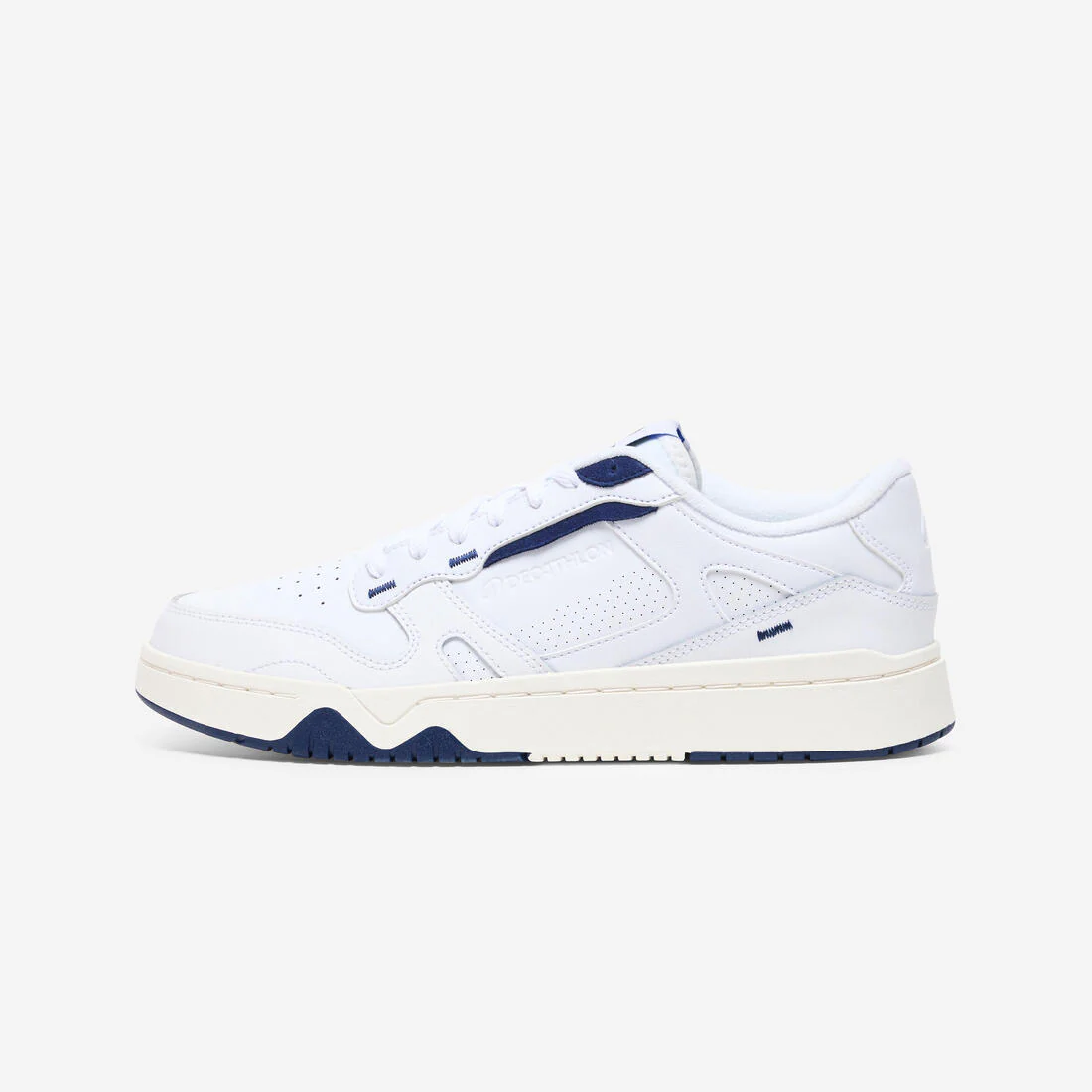 Tenis deportivos de piel blancos para hombre CJ80 - Image 2