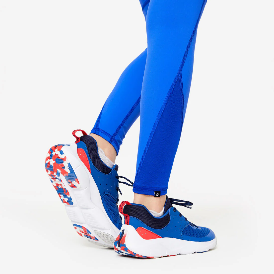 Tenis deportivos ligeros con agujetas azul con para niños Playful Fast - Image 13