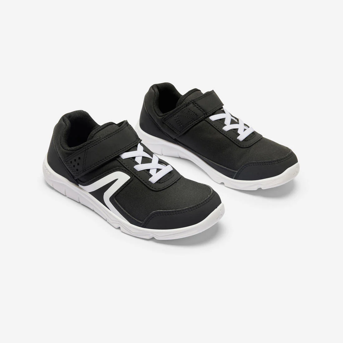Tenis Deportivos PW 100 Niños Tira Negro Velcro - Image 2