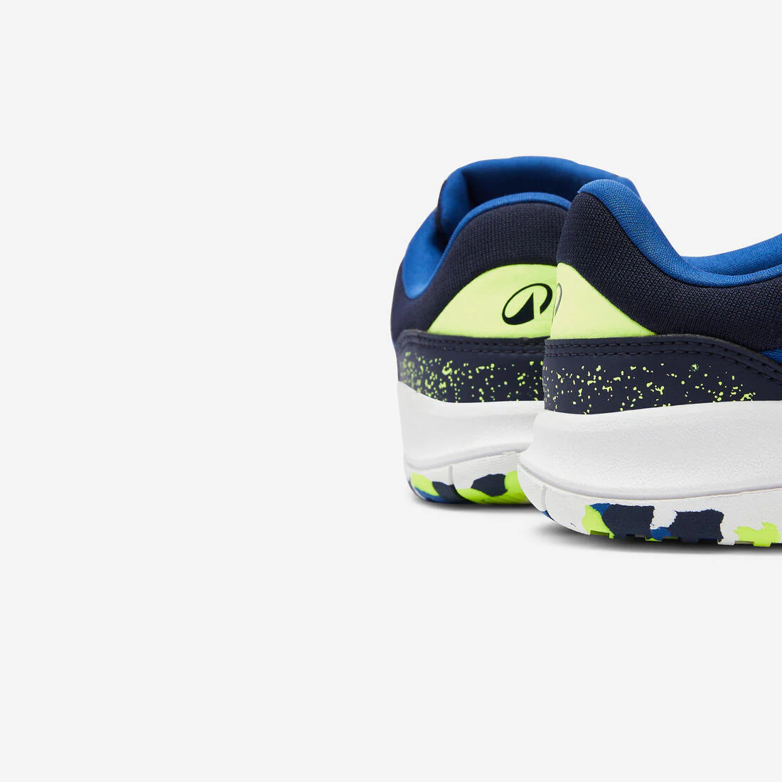Tenis deportivos resistentes azul fluorescente para niños Playventure Yard - Image 34