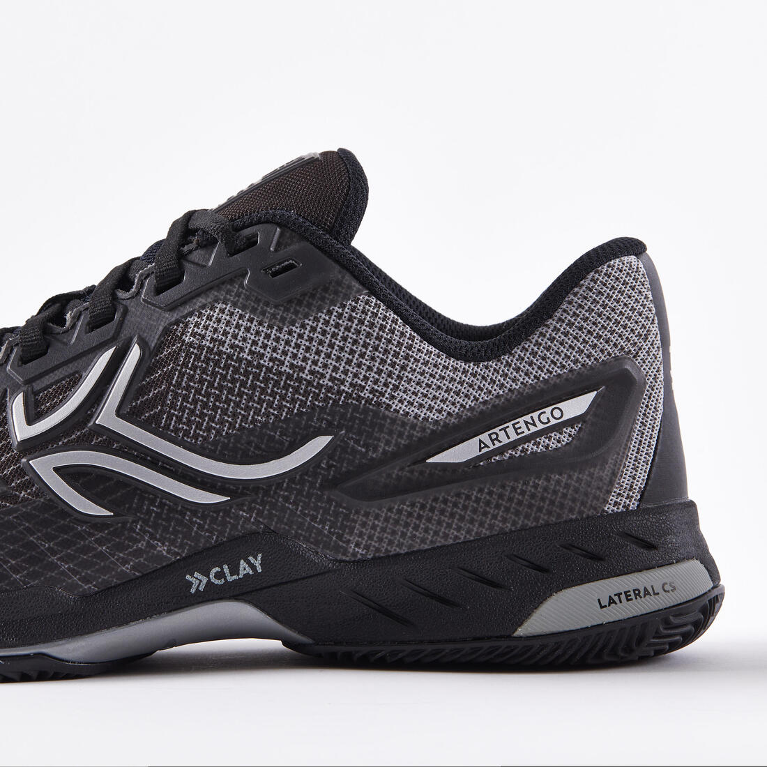 TENIS HOMBRE TS990 NEGRO TIERRA BATIDA - Image 5