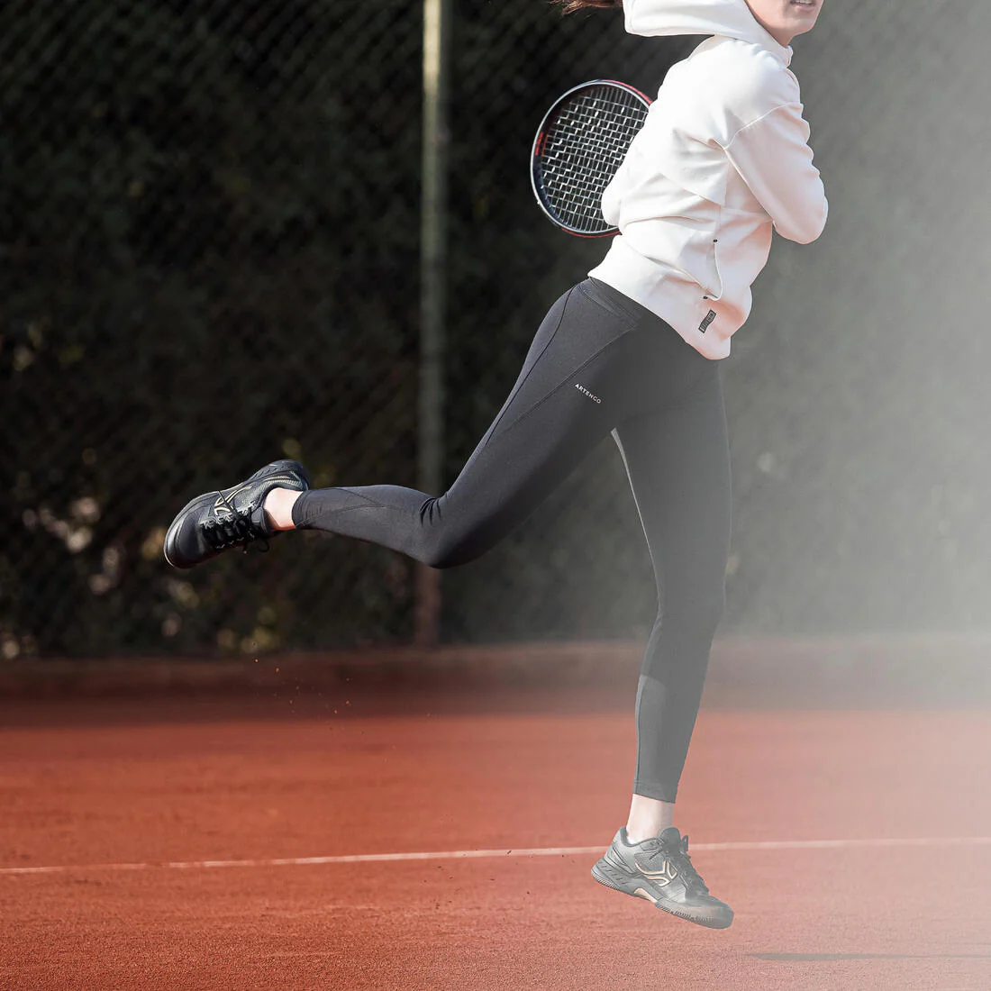 TENIS MUJER TS990 NEGRO TIERRA BATIDA - Image 10