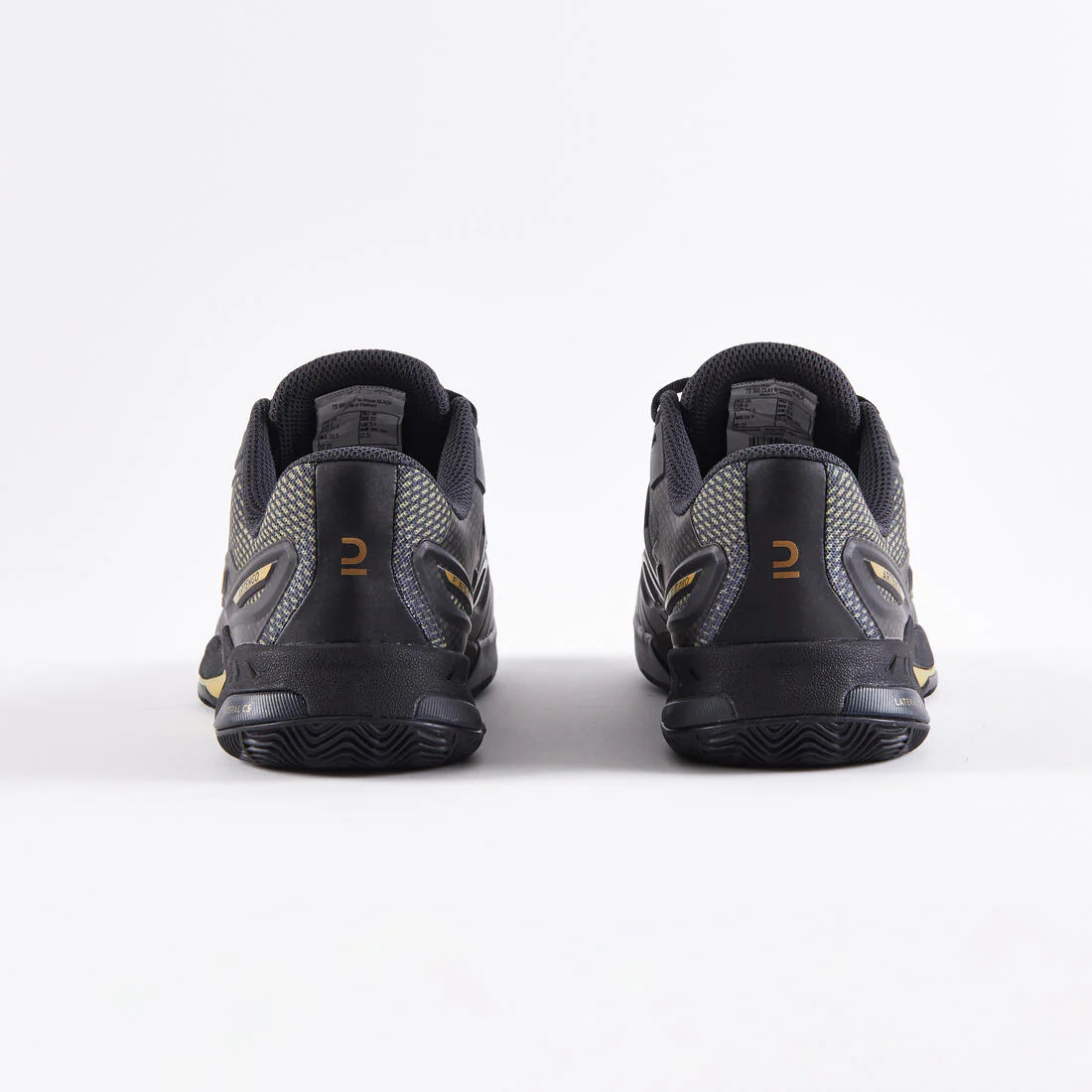 TENIS MUJER TS990 NEGRO TIERRA BATIDA - Image 6