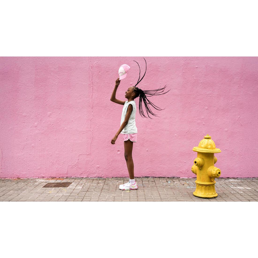 Tenis multideporte transpirables blanco con para niños Playful Summer - Image 27