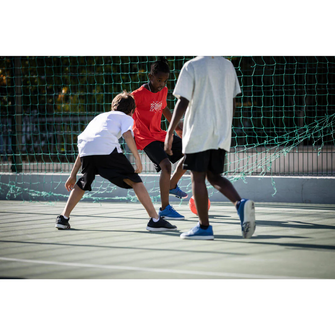 Tenis niños BARRIO Futbol Street JR Azul - Image 12