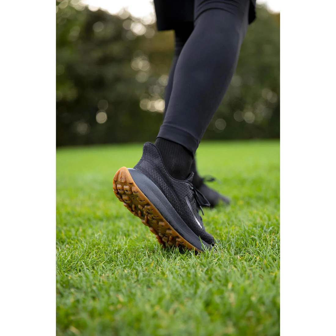 Tenis para caminar negros para hombre KLNJ Be Geared Up - Image 12