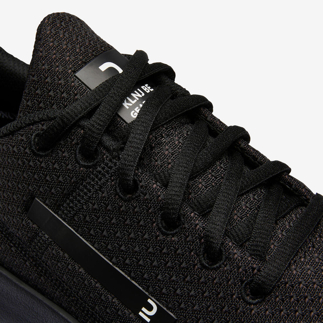 Tenis para caminar negros para hombre KLNJ Be Geared Up - Image 7