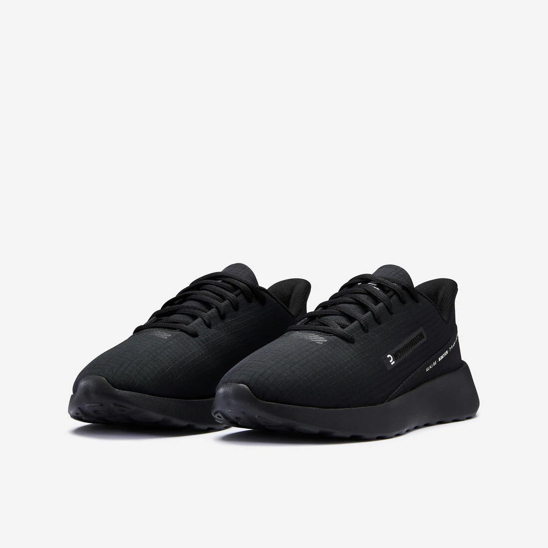 Tenis para caminar negros para mujer KLNJ Be D - Image 2