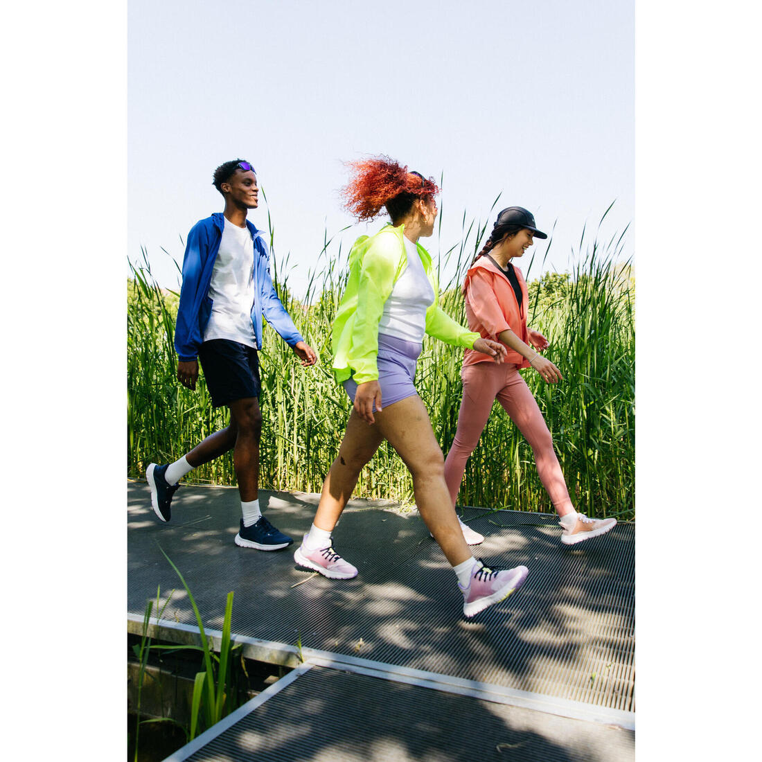 Tenis para caminar verdes para hombre SW500.1 - Image 9