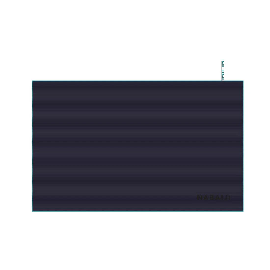 Toalla Baño Microfibra Rayas Azul Oscuro Tamaño G 80 x 130 cm - Image 11