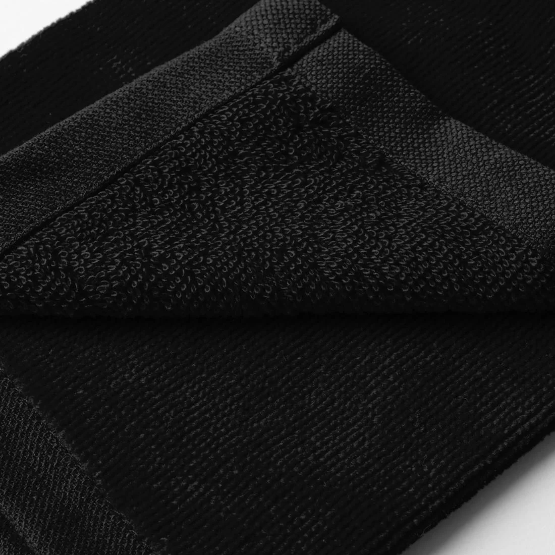 TOALLA DE GOLF TRES PLIEGUES - INESIS NEGRO - Image 3