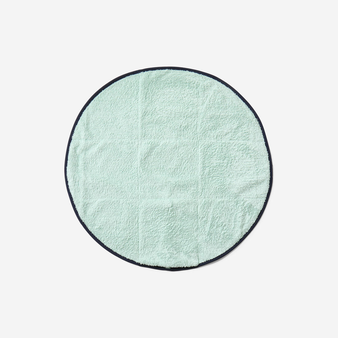 Toalla para Pies - Verde Claro Microfibra Suave Doble Cara Diámetro 60 cm