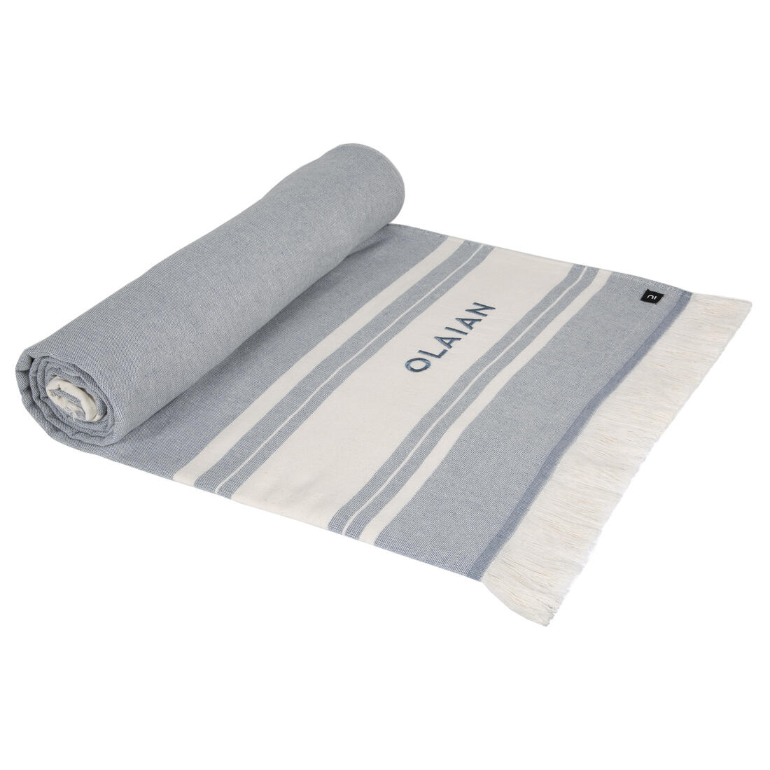 Toalla Playa-Poncho Gris-Azul 190 x 190 cm - Image 19