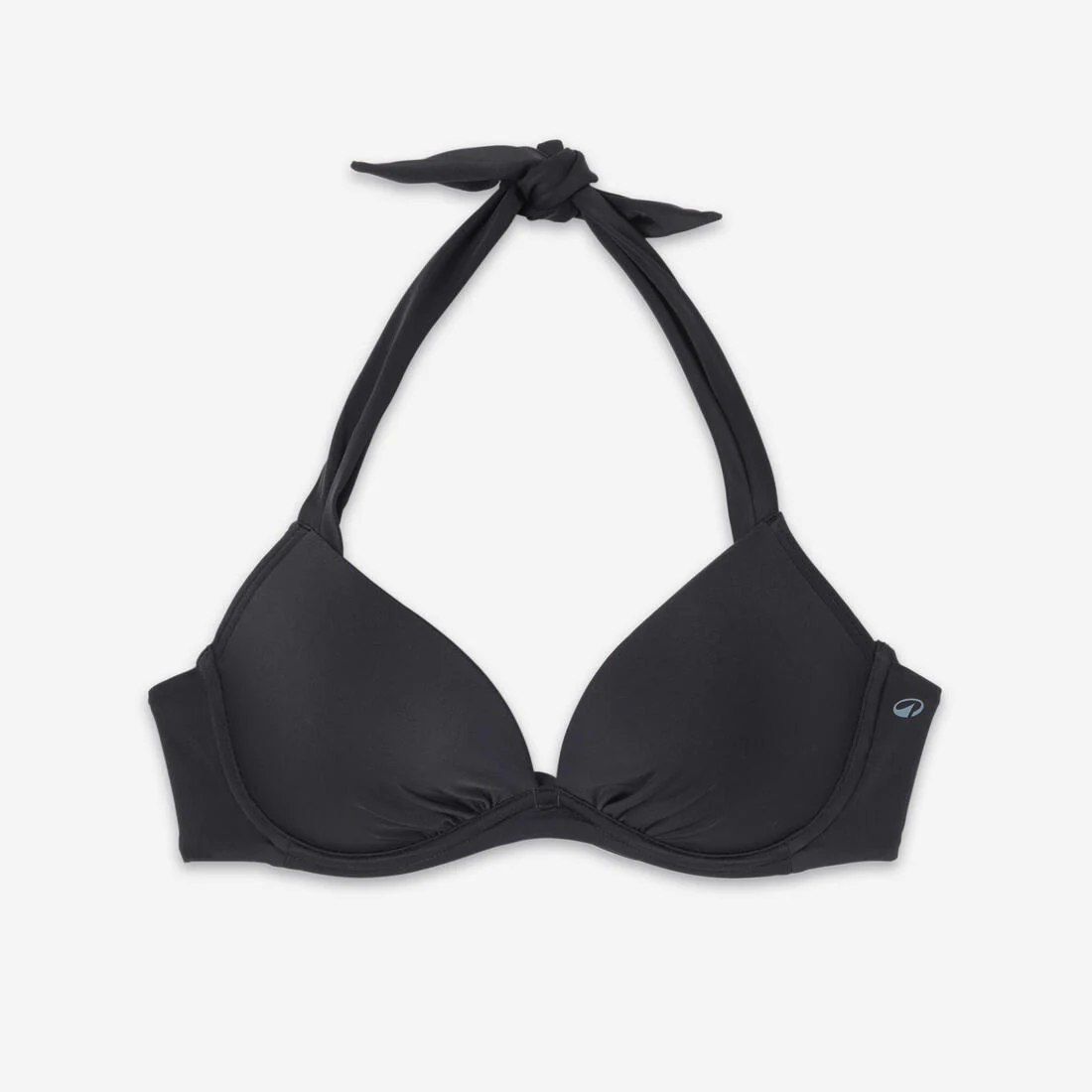 Top Bikini Elena Mujer Negro Push Up Rellenos Fijos - Image 6