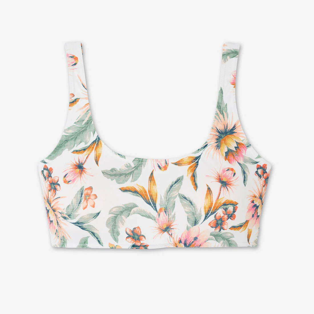 Top de bikini de surf caqui para mujer Aurely Paisley - Image 17