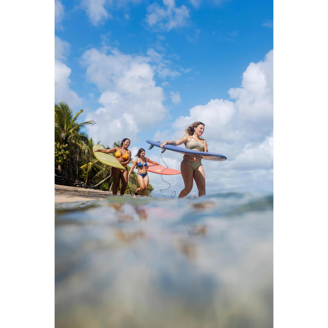 Top de bikini de surf de triángulos para mujer Mae Borneo - Image 35