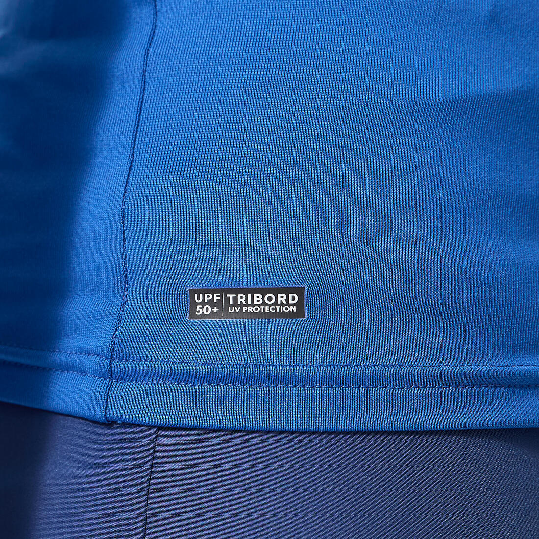 Top de surf anti-UV de manga larga azul para niños 100 - Image 7