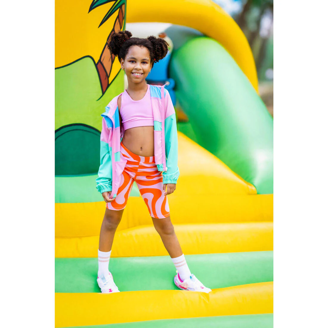 Top deportivo transpirable para niña S500 GIMNASIA INFANTIL - Image 12