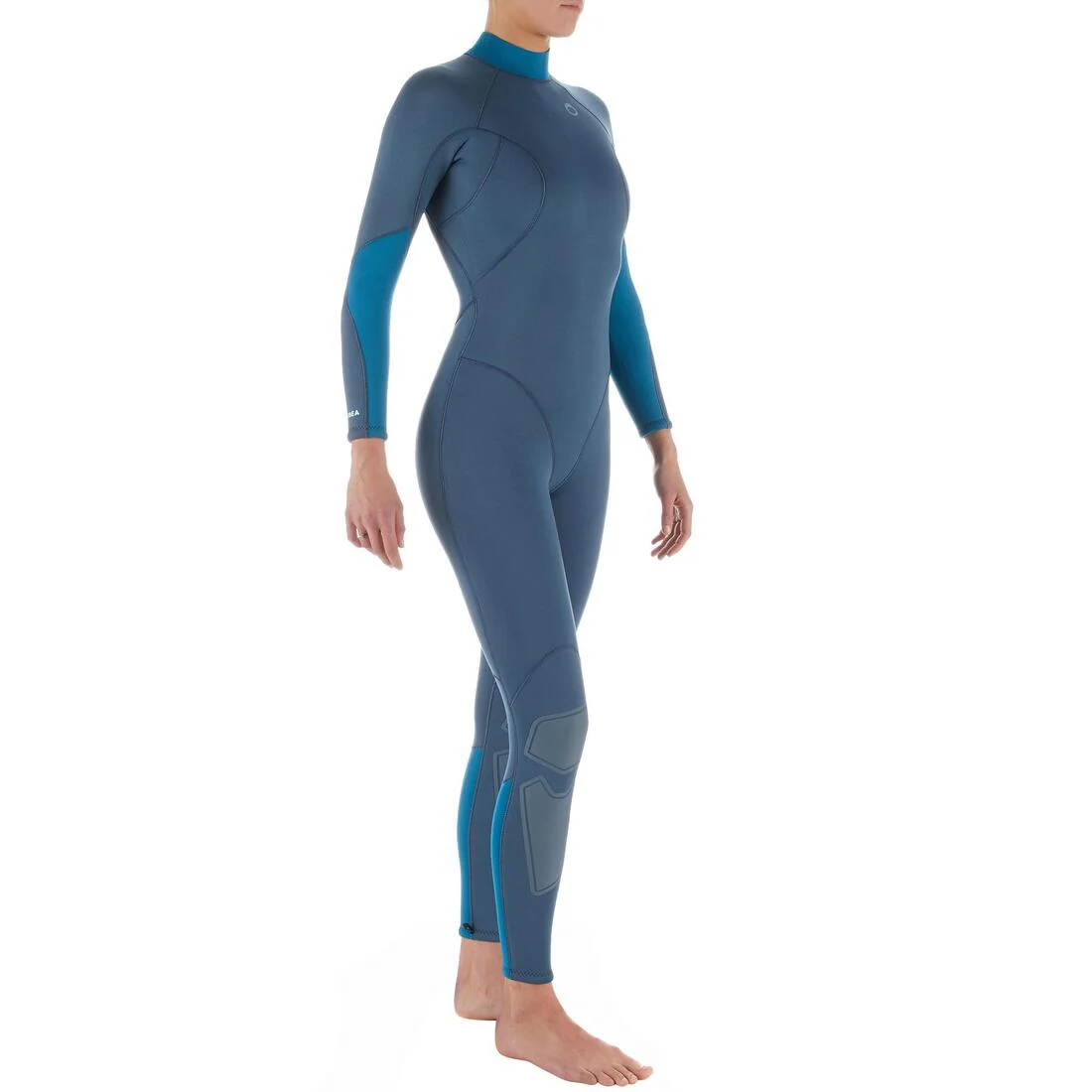 Traje Buceo SCD 500 Mujer Gris Tormenta Neopreno 3 mm - Image 3