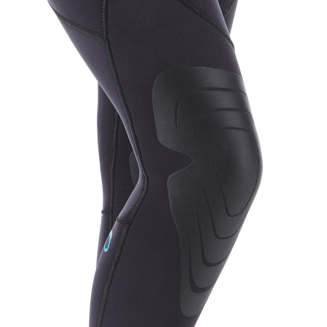 Traje Buceo SCD 500 Mujer Negro Azul Neopreno 7 mm Capucha - Image 7