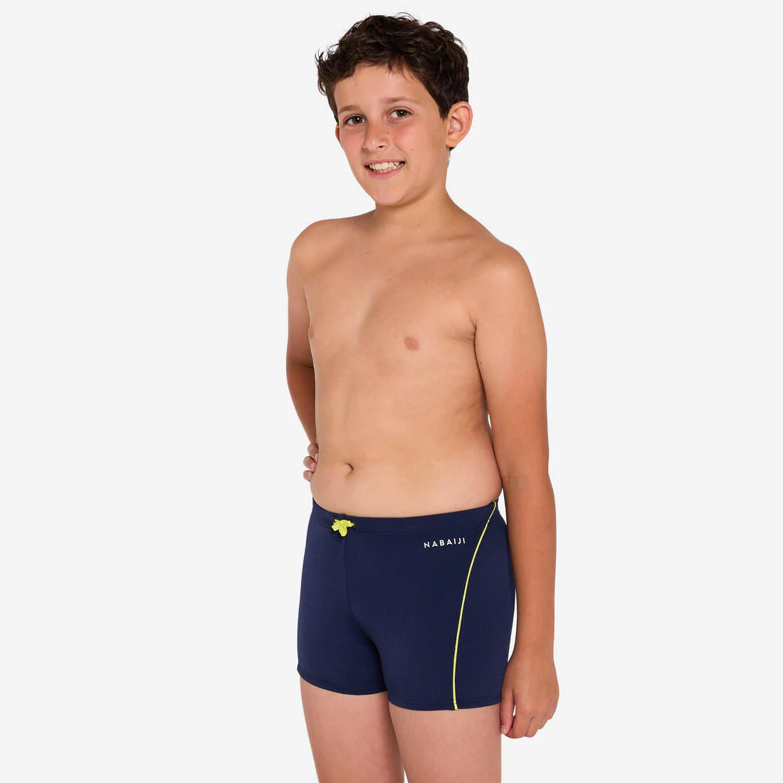Traje de baño Bóxer Natación 100 Plus Niño Azul Oscuro - Image 2