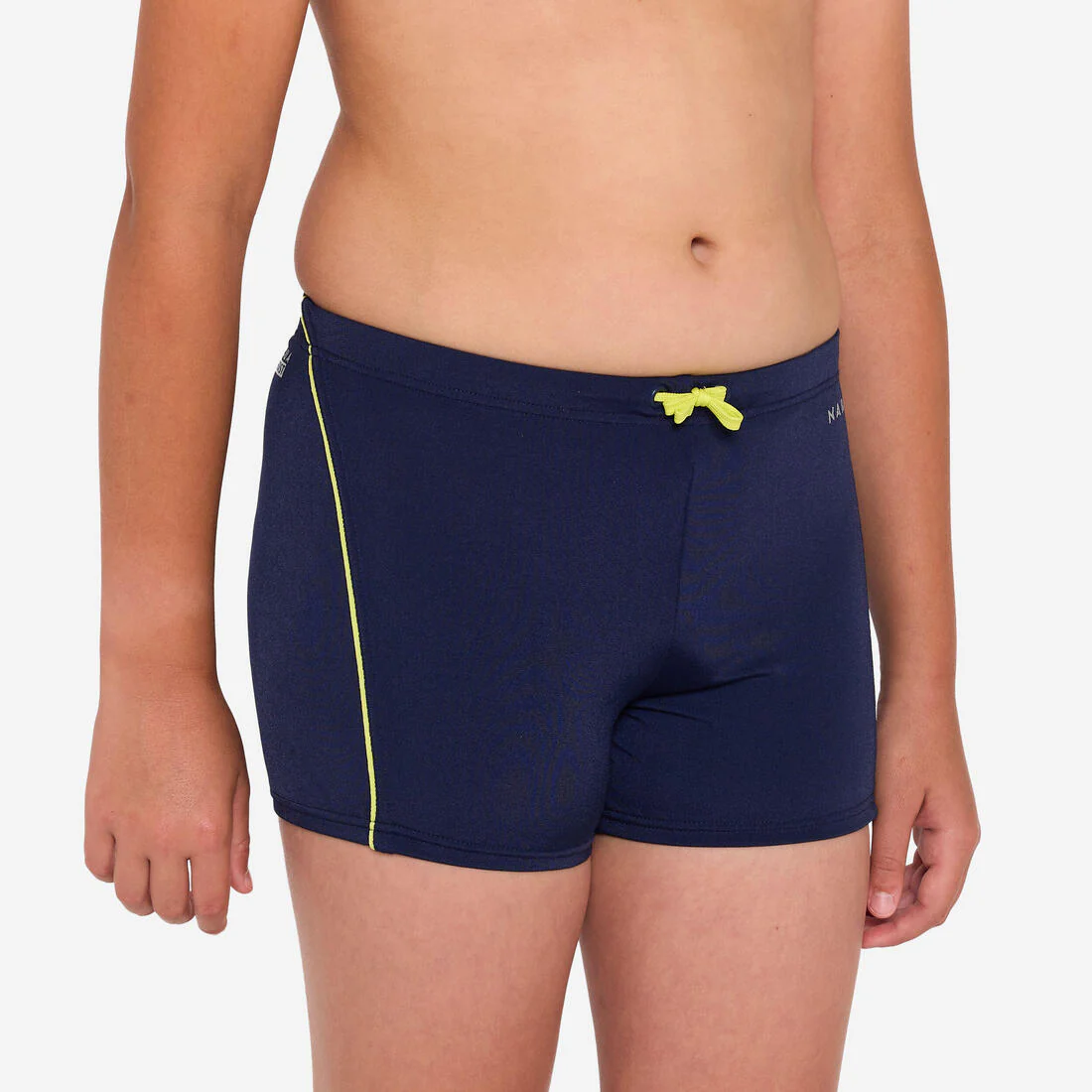 Traje de baño Bóxer Natación 100 Plus Niño Azul Oscuro - Image 3