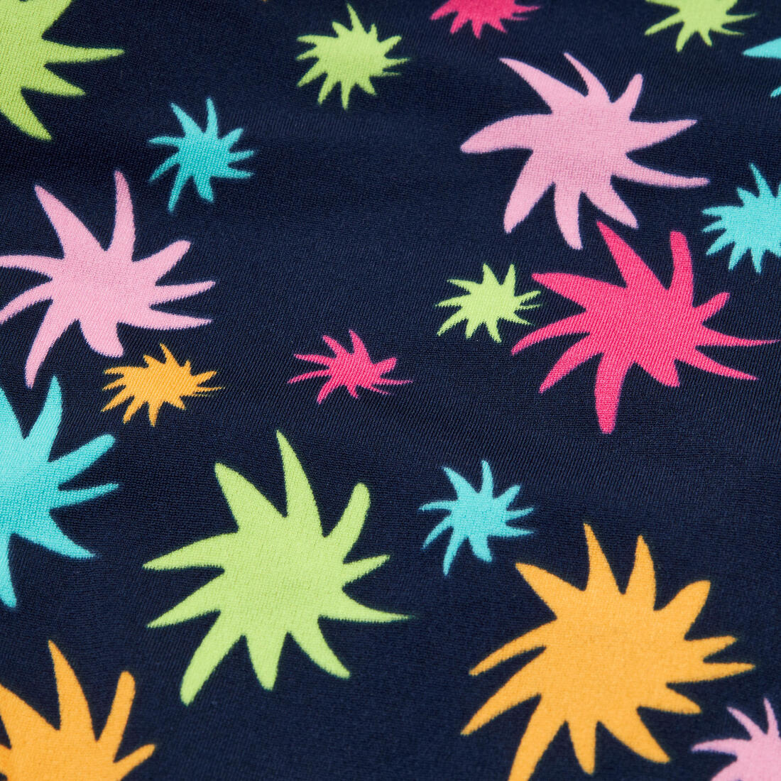 Traje de baño de natación azul con rosa para niña 500 Kamiye Alg - Image 13