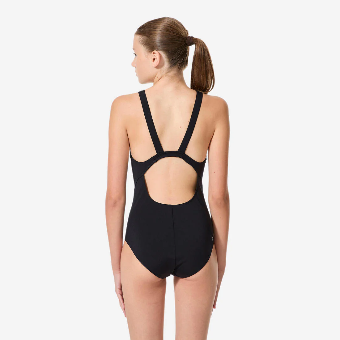 Traje de baño de natación azul con rosa para niña 500 Kamiye Alg - Image 19